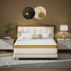 Matelas hybride à ressorts et mousse à mémoire de forme de 10 pouces