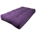 Matelas futon en toile twill de 25 cm d'épaisseur (simple, double ou queen size)