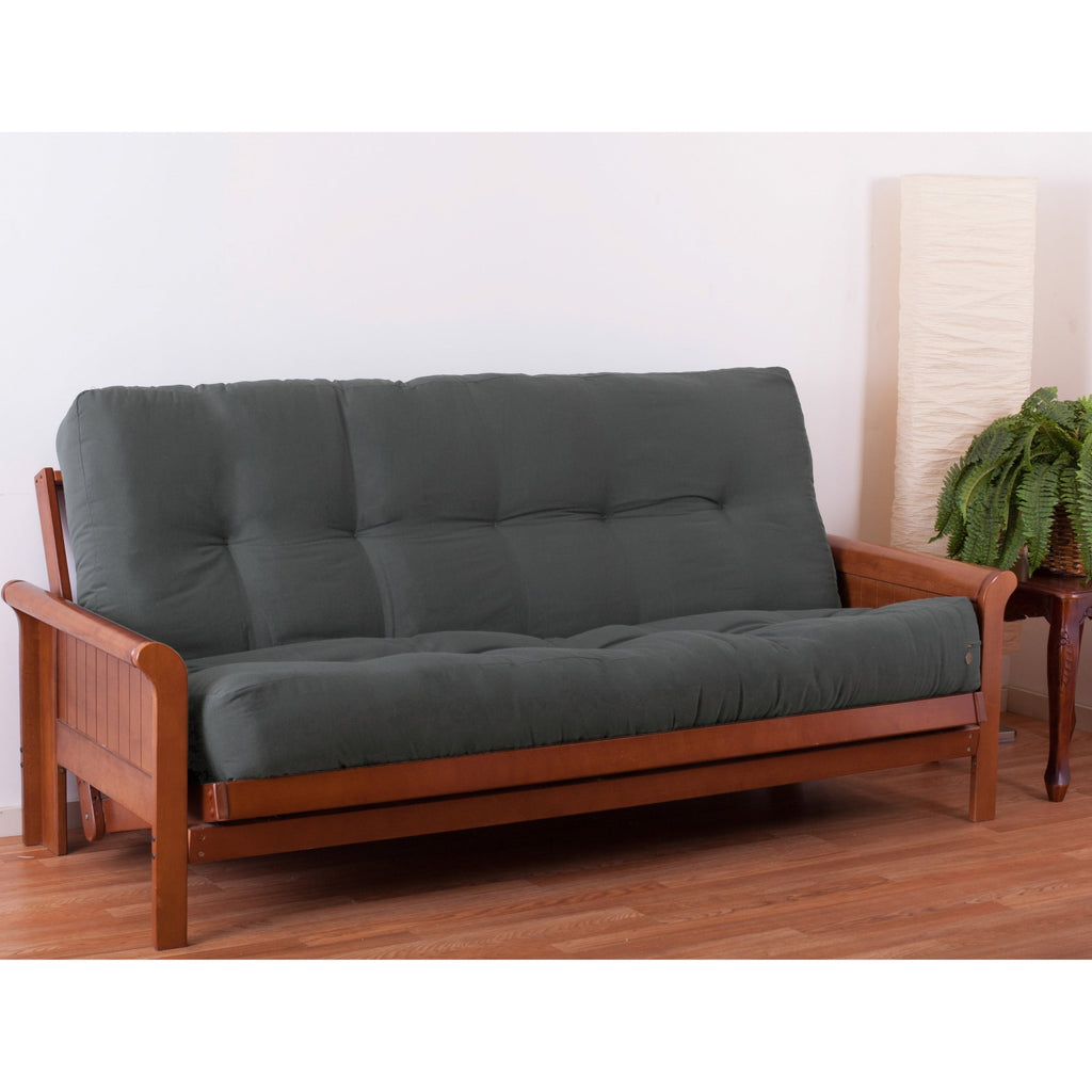 Matelas futon en toile twill de 25 cm d'épaisseur (simple, double ou queen size)