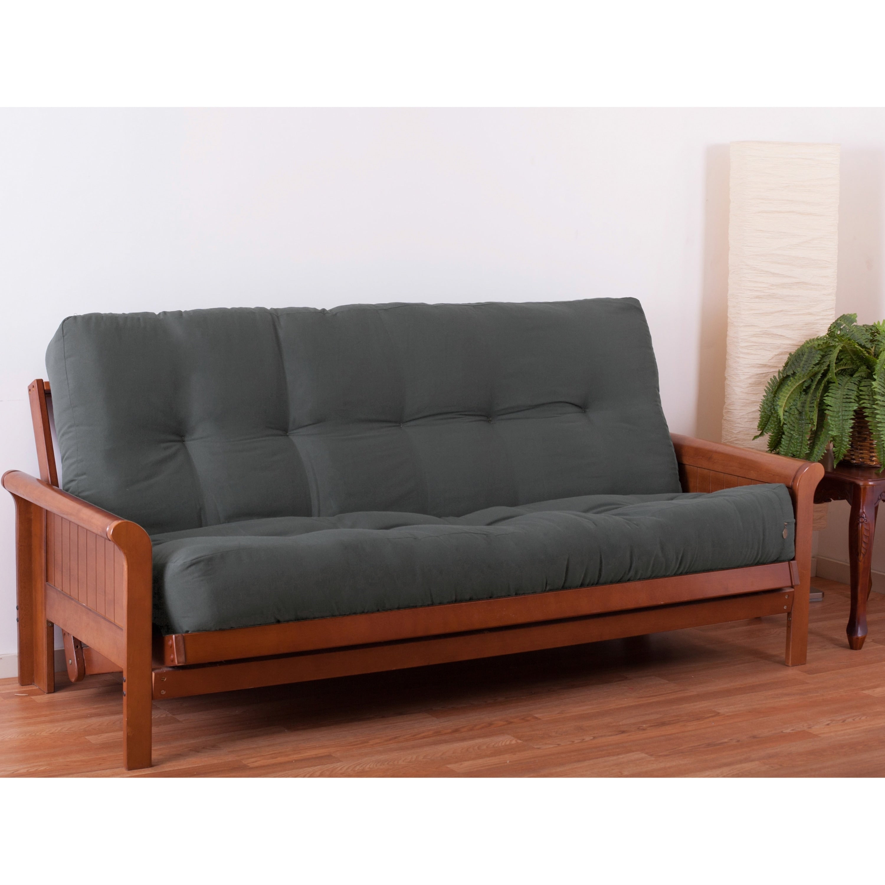 Matelas futon en toile twill de 25 cm d'épaisseur (simple, double ou queen size)