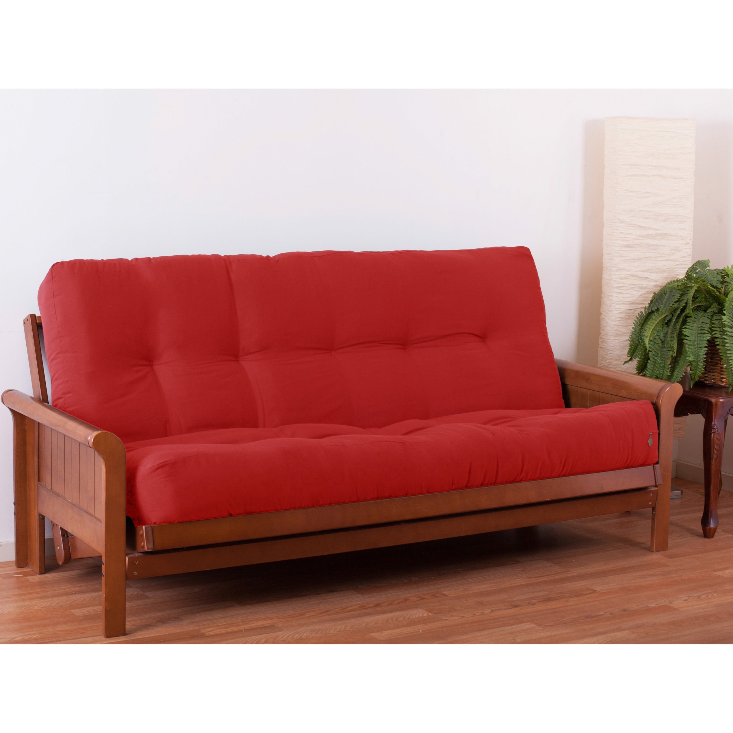 Matelas futon en toile twill de 25 cm d'épaisseur (simple, double ou queen size)