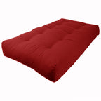 Matelas futon en toile twill de 25 cm d'épaisseur (simple, double ou queen size)