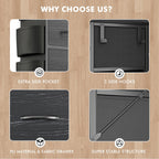 Commode 12 tiroirs, commode haute en tissu pour chambre à coucher, coffre à tiroirs