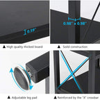 Étagère à livres en forme d'échelle à 12 niveaux, étagère d'angle de style industriel