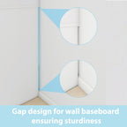 Rackcog Organisateur de placard réglable de 305 cm avec tiroirs, système de rangement avec étagères personnalisables pour placard à l'ancienne et placard aménagé.