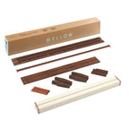 12 Cadre de lit plateforme en bois massif classique