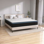 Matelas hybride en mousse gélifiée de 35 cm (14 pouces) livré dans une boîte pour un soutien et un soulagement de la pression.