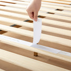 Cadre de lit plateforme en bois massif classique de 40 cm (16 pouces) disponible en plusieurs finitions