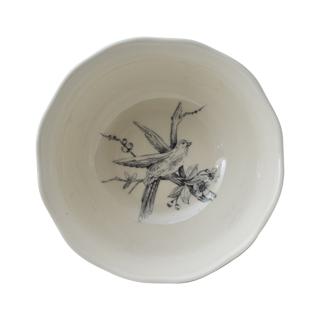 Service de table en porcelaine 222 Fifth Adelaide, 16 pièces, avec assiettes rondes, bols et tasses, bleu foncé