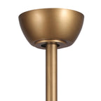 Ventilateur de plafond avec cage en cristal moderne, 22 lumières, avec télécommande