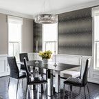 Luminaire à suspension style ferme de 62,5 cm (24,8 po) à 8 lumières, lustre en cristal, lustre tambour pour salle à manger, salon, chambre à coucher, cuisine