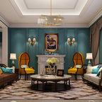 Luminaire suspendu à 6 lumières, style moderne, doré, en forme de tambour, avec cristaux, abat-jour en verre dépoli, pour salle à manger, cuisine, îlot central, 65 cm (26 po)