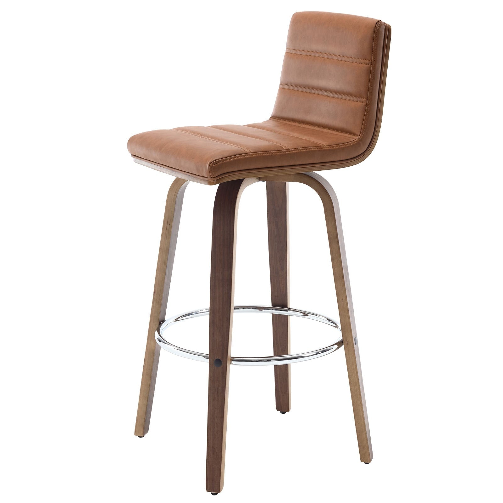 Tabourets de bar/hauts-sièges pivotants en simili cuir 26/29, lot de 2/3