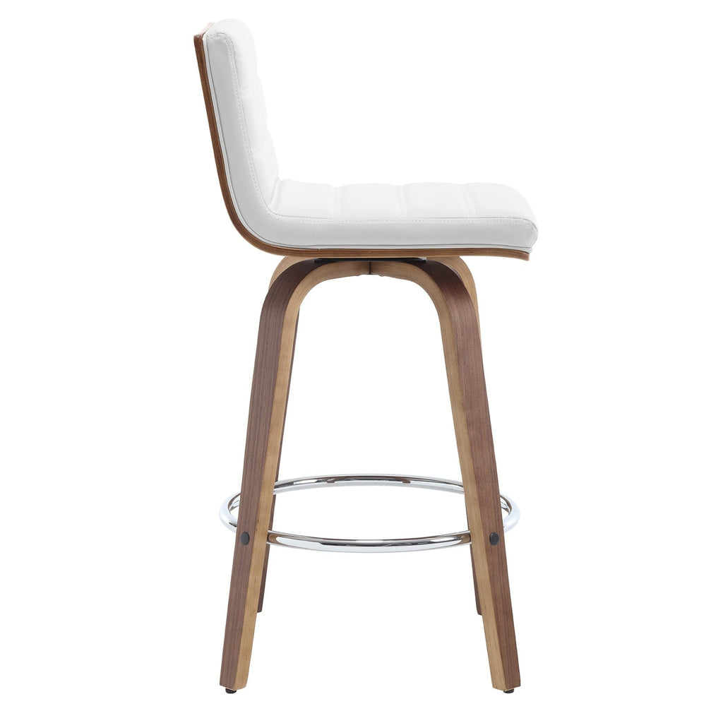 Tabourets de bar/hauts-sièges pivotants en simili cuir 26/29, lot de 2/3