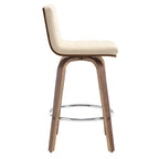 Tabourets de bar/hauts-sièges pivotants en simili cuir 26/29, lot de 2/3