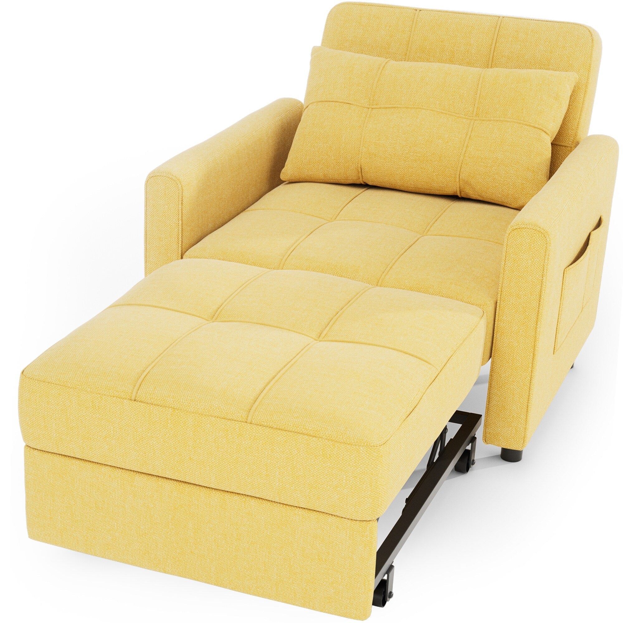 Canapé-lit convertible 3-en-1, canapé-lit escamotable, lit pliable pour salon.