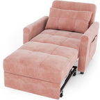 Canapé-lit convertible 3-en-1, canapé-lit escamotable, lit pliable pour salon.