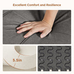 Canapé-lit convertible 3-en-1, canapé-lit escamotable, lit pliable pour salon.