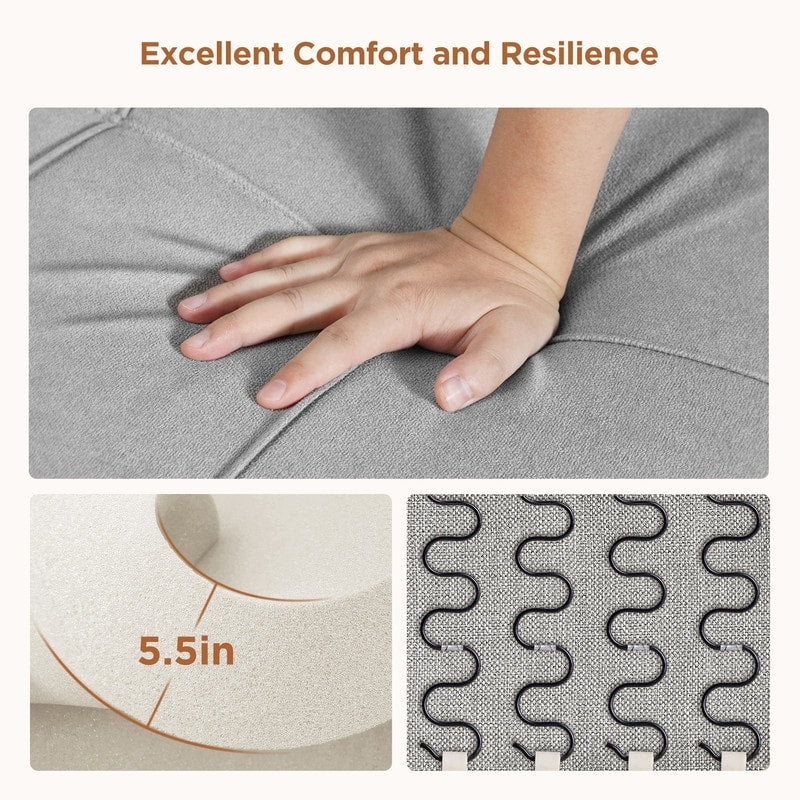 Canapé-lit convertible 3-en-1, canapé-lit escamotable, lit pliable pour salon.