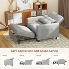 Canapé-lit convertible 3-en-1, canapé-lit escamotable, lit pliable pour salon.