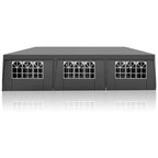 Caravane Pop-up en Oxford 30x10 pi avec 8 sacs de sable et 8 parois latérales avec auvent de type remorqueur - 30x10x8,8 pi (Lxlh)