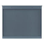 Meuble-lavabo moderne de 91 cm (36 pouces) pour salle de bain avec lavabo intégré et armoire à miroir, 2 portes et 2 tiroirs.