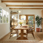 Suspension moderne simple en forme de sputnik à 4 lumières, couleur or, pour îlot de cuisine/salle à manger - 130,5 cm L x 28 cm P x 15 cm H