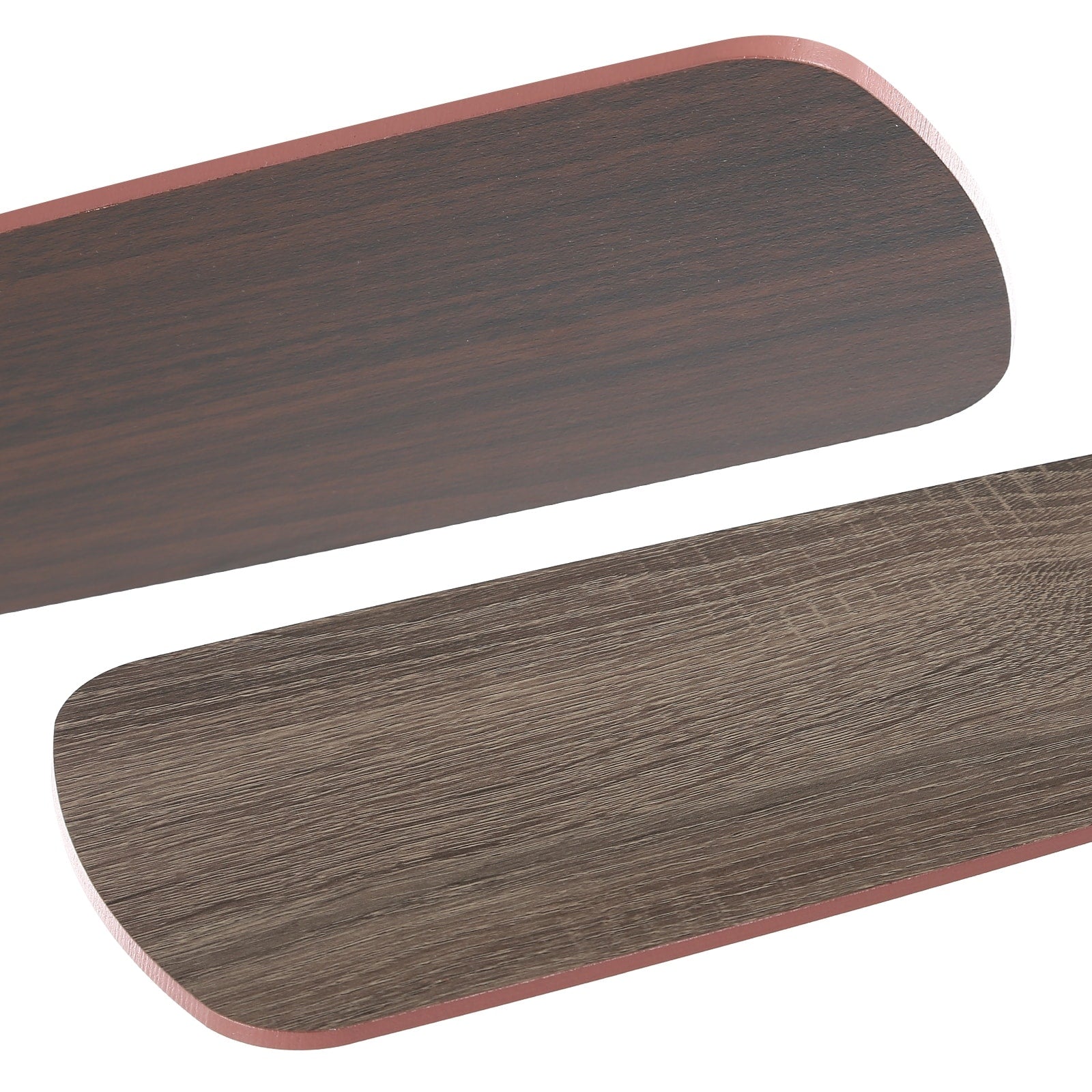 Ventilateur de plafond à LED intégré de 48 et 52 pouces avec lumière et télécommande, moteur à courant continu réversible.