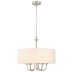 Suspension moderne à 5 lumières, à fixer au plafond, pour salle à manger, chambres à coucher et salon - N/A