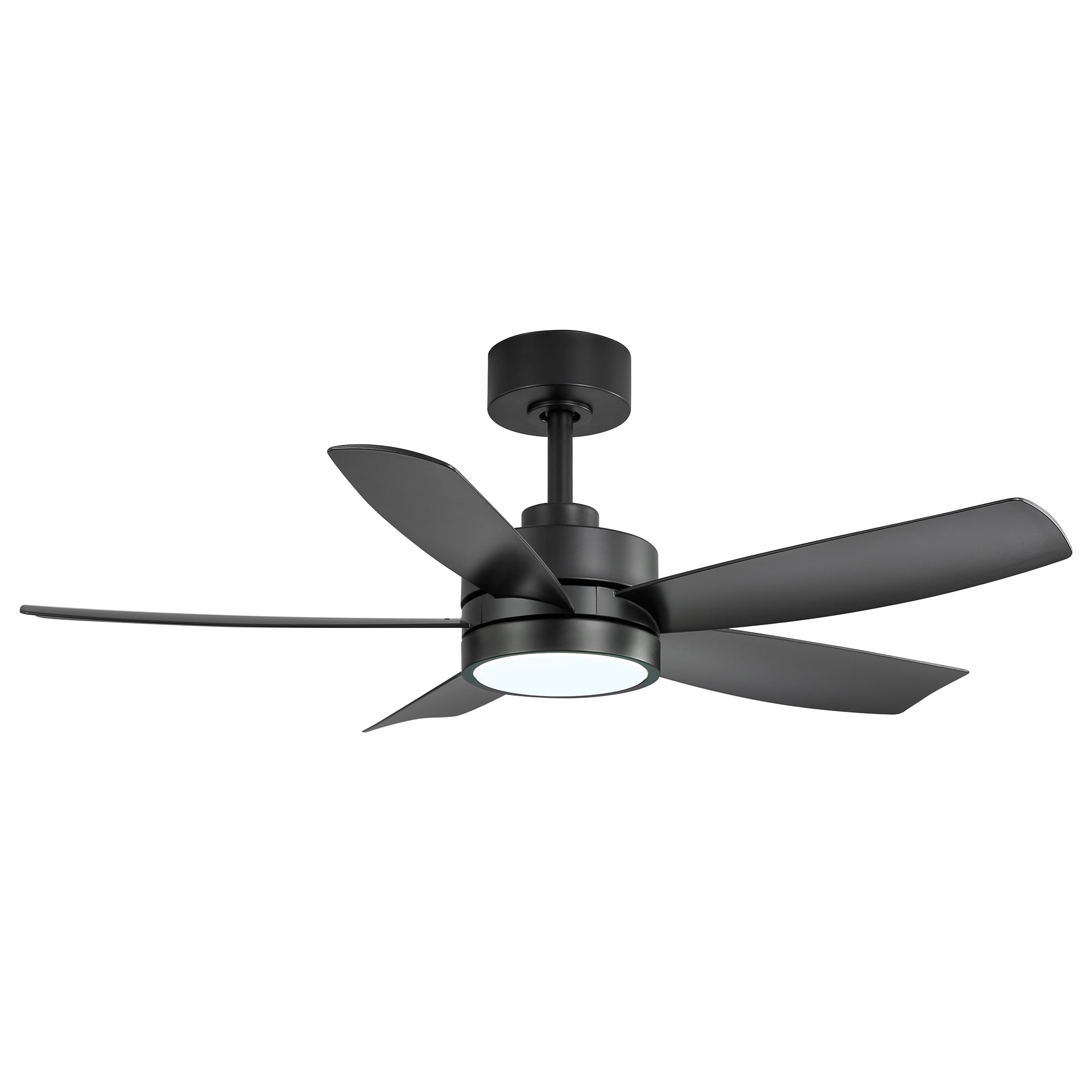 Ventilateur de plafond Breezary à 5 pales LED 65/52/42 avec kit d'éclairage et télécommande