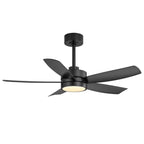 Ventilateur de plafond Breezary à 5 pales LED 65/52/42 avec kit d'éclairage et télécommande