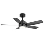 Ventilateur de plafond Breezary à 5 pales LED 65/52/42 avec kit d'éclairage et télécommande