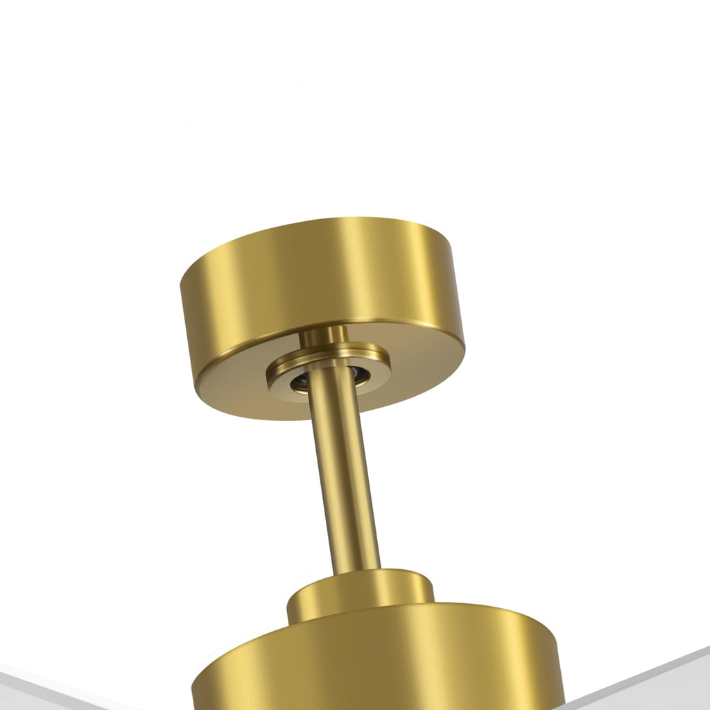 Ventilateur de plafond Breezary à 5 pales LED 65/52/42 avec kit d'éclairage et télécommande