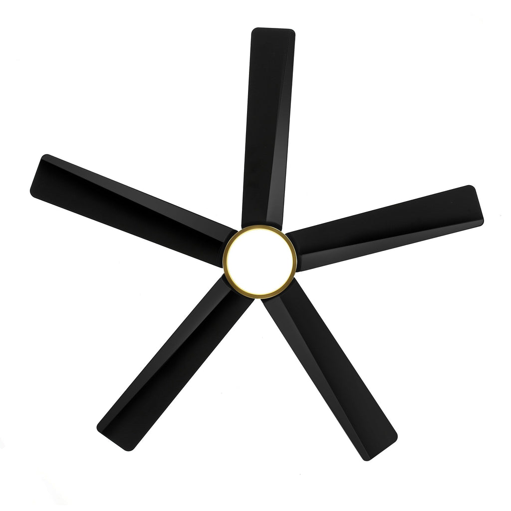 Ventilateur de plafond Breezary à 5 pales LED 65/52/42 avec kit d'éclairage et télécommande