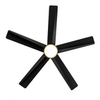 Ventilateur de plafond Breezary à 5 pales LED 65/52/42 avec kit d'éclairage et télécommande