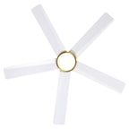 Ventilateur de plafond Breezary à 5 pales LED 65/52/42 avec kit d'éclairage et télécommande