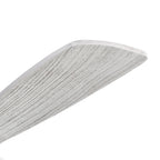 Ventilateur de plafond moderne de 52 pouces en bois massif/ABS avec télécommande (sans éclairage), 6 vitesses de ventilation, flux d'air réversible.