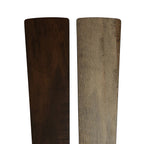 Ventilateur de plafond LED à 52 pales, style loft, métal brossé, style farmhouse