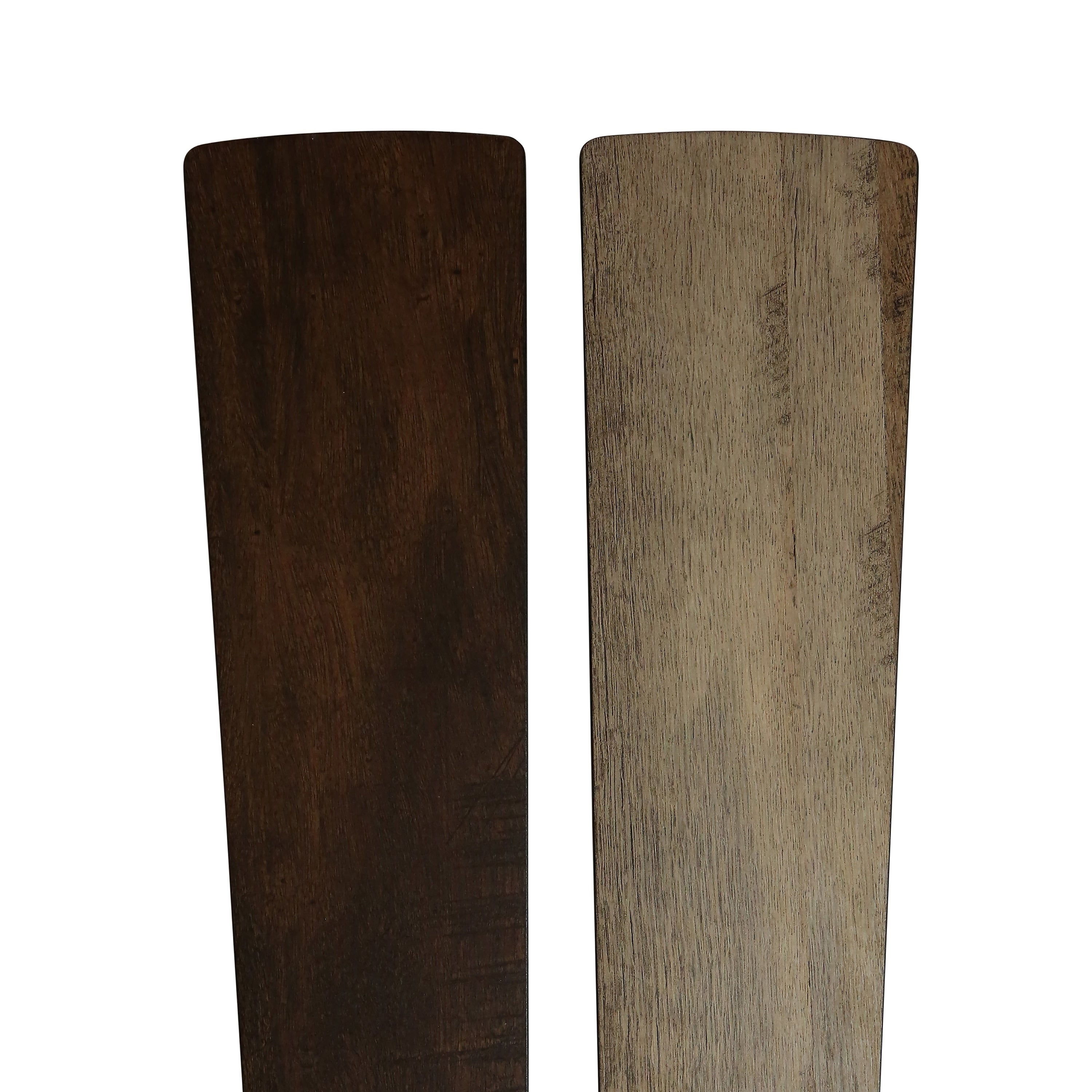 Ventilateur de plafond LED à 52 pales, style loft, métal brossé, style farmhouse