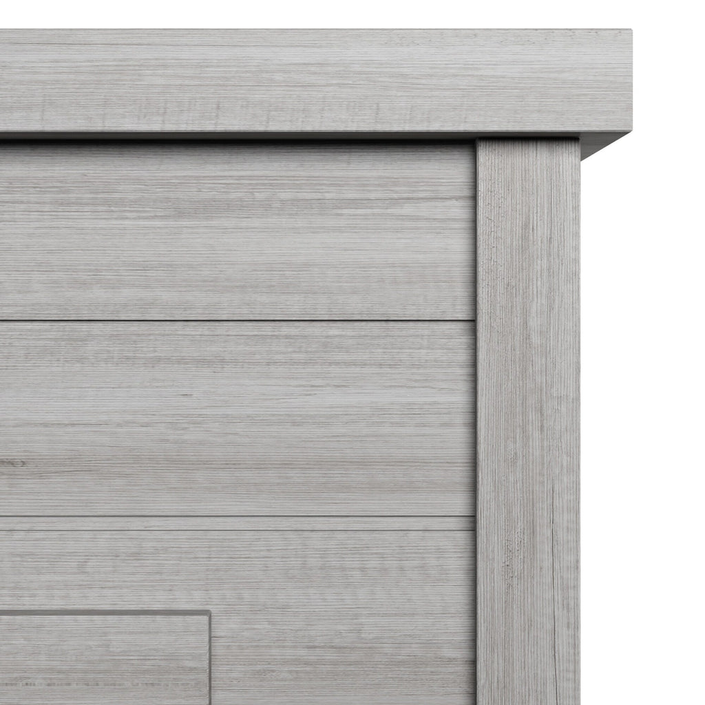 Mantel de cheminée à lambris de 52 pouces avec insert de foyer 3D