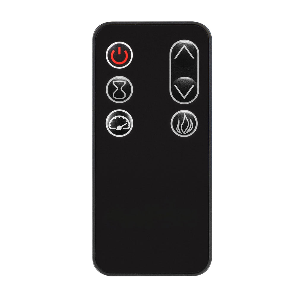 Mantel de cheminée à lambris de 52 pouces avec insert de foyer 3D