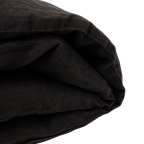 Couette en lin | Noire 200x85cm