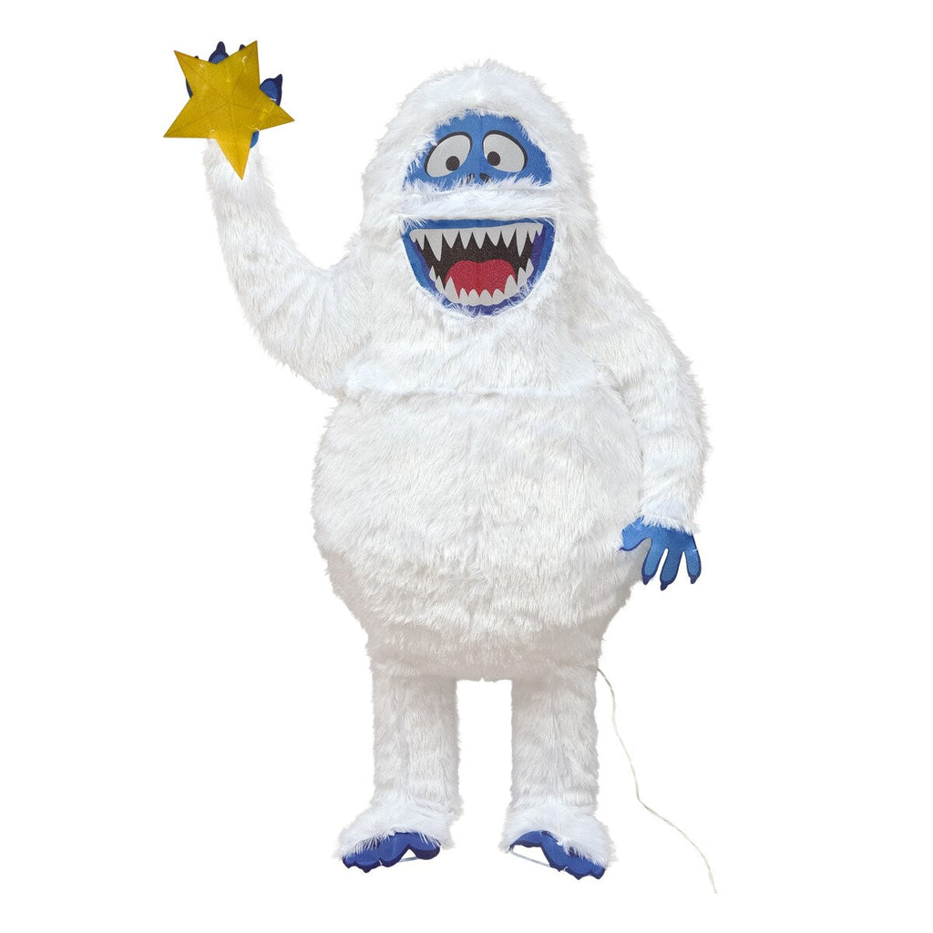 56 Rudolph Décoration de jardin LED 3D pré-éclairée en forme de bourdon avec étoile