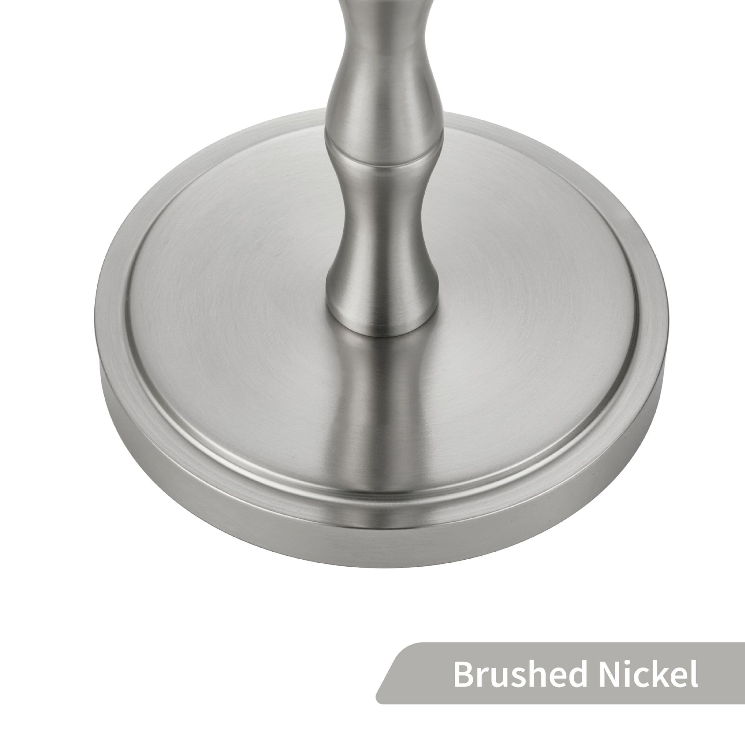 Lampe de sol KAWOTI de 155 cm avec abat-jour en tissu Empire