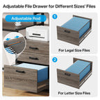 Bureau d'ordinateur de 63 pouces avec support de moniteur, bureau de travail ergonomique pour la maison avec tiroirs et armoire à dossiers.