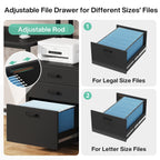 Bureau d'ordinateur de 63 pouces avec support de moniteur, bureau de travail ergonomique pour la maison avec tiroirs et armoire à dossiers.