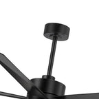 Ventilateur de plafond Breezary à 5 pales LED 65/52/42 avec kit d'éclairage et télécommande