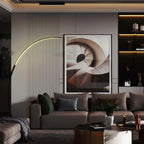 69 Lampe de sol LED à arc/courbe, à intensité variable - RGBW - N/A