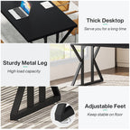 Bureau de direction de 180 cm, grand bureau d'ordinateur, poste de travail.