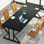 Bureau de direction de 180 cm, grand bureau d'ordinateur, poste de travail.